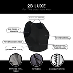 2b Luxe Black Half