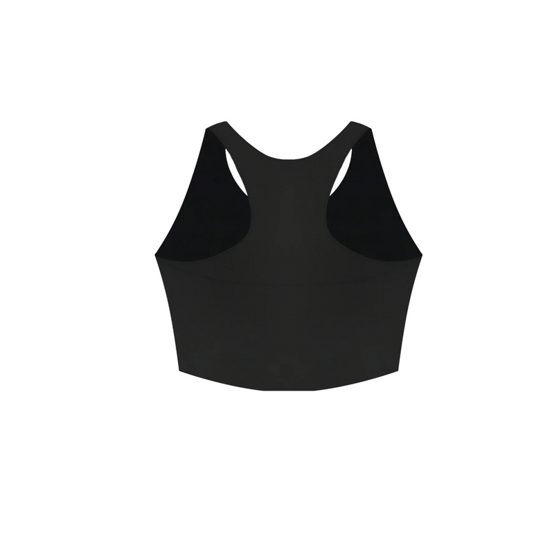 2b Luxe Black Racerback