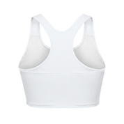 2b Luxe White Racerback