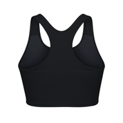 2b Luxe Black Racerback