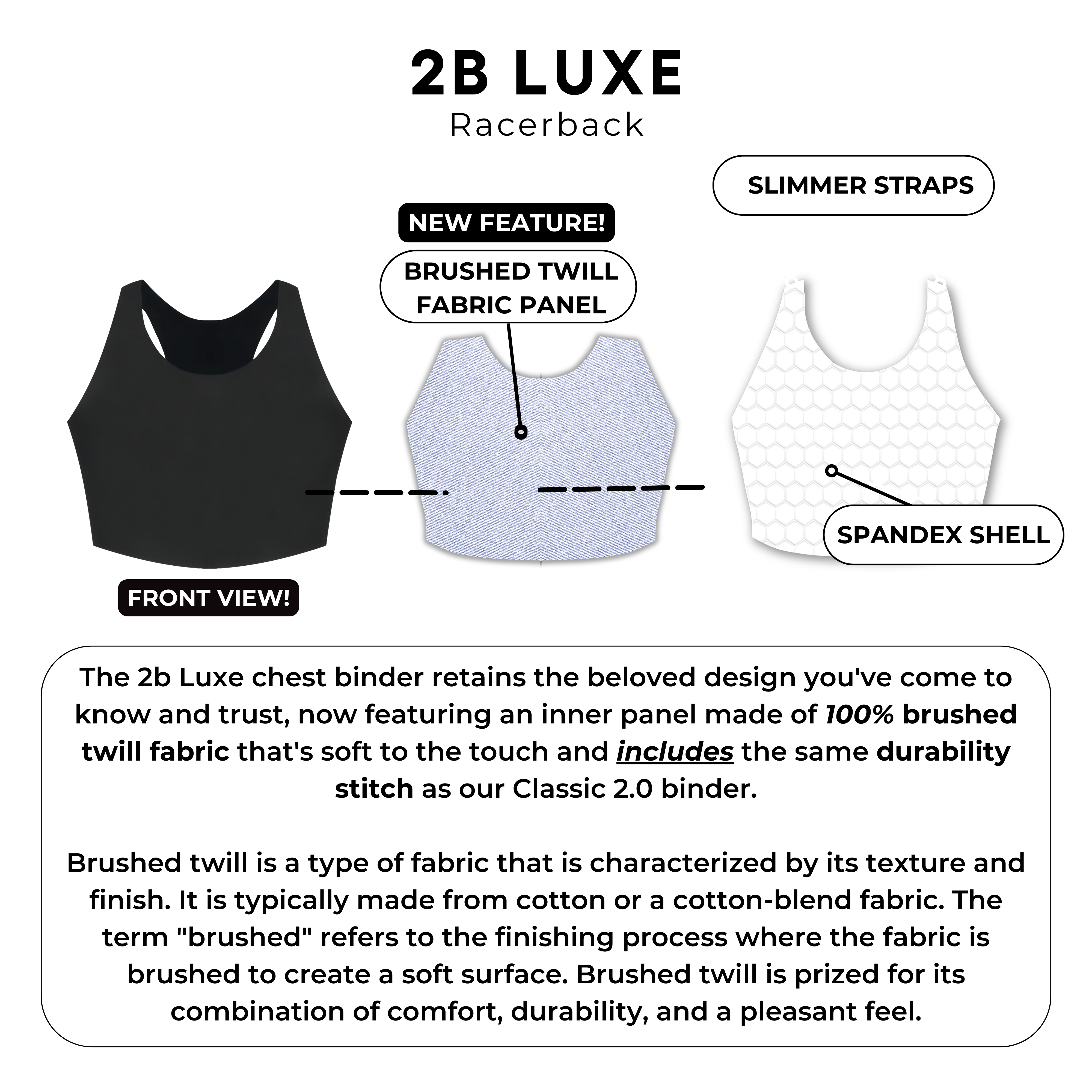 2b Luxe Nude No. 2 Racerback