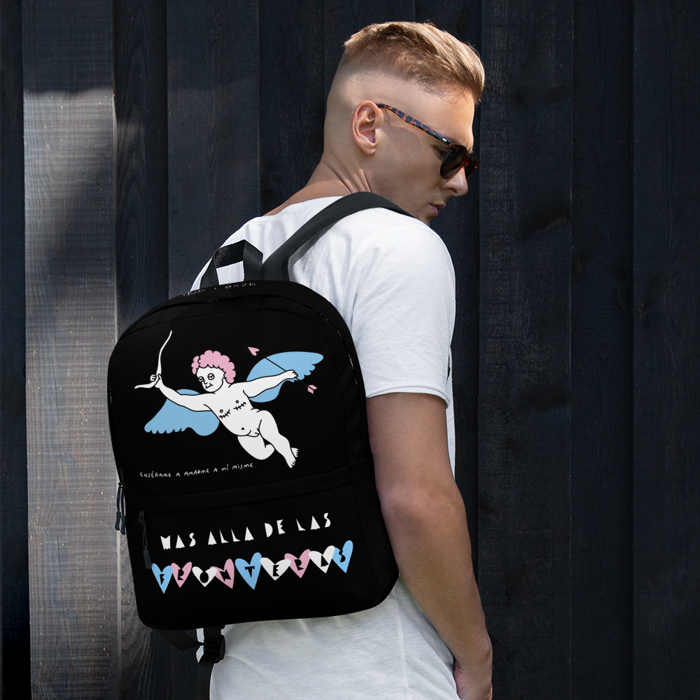 "San Travolin" Black Backpack - Bruno