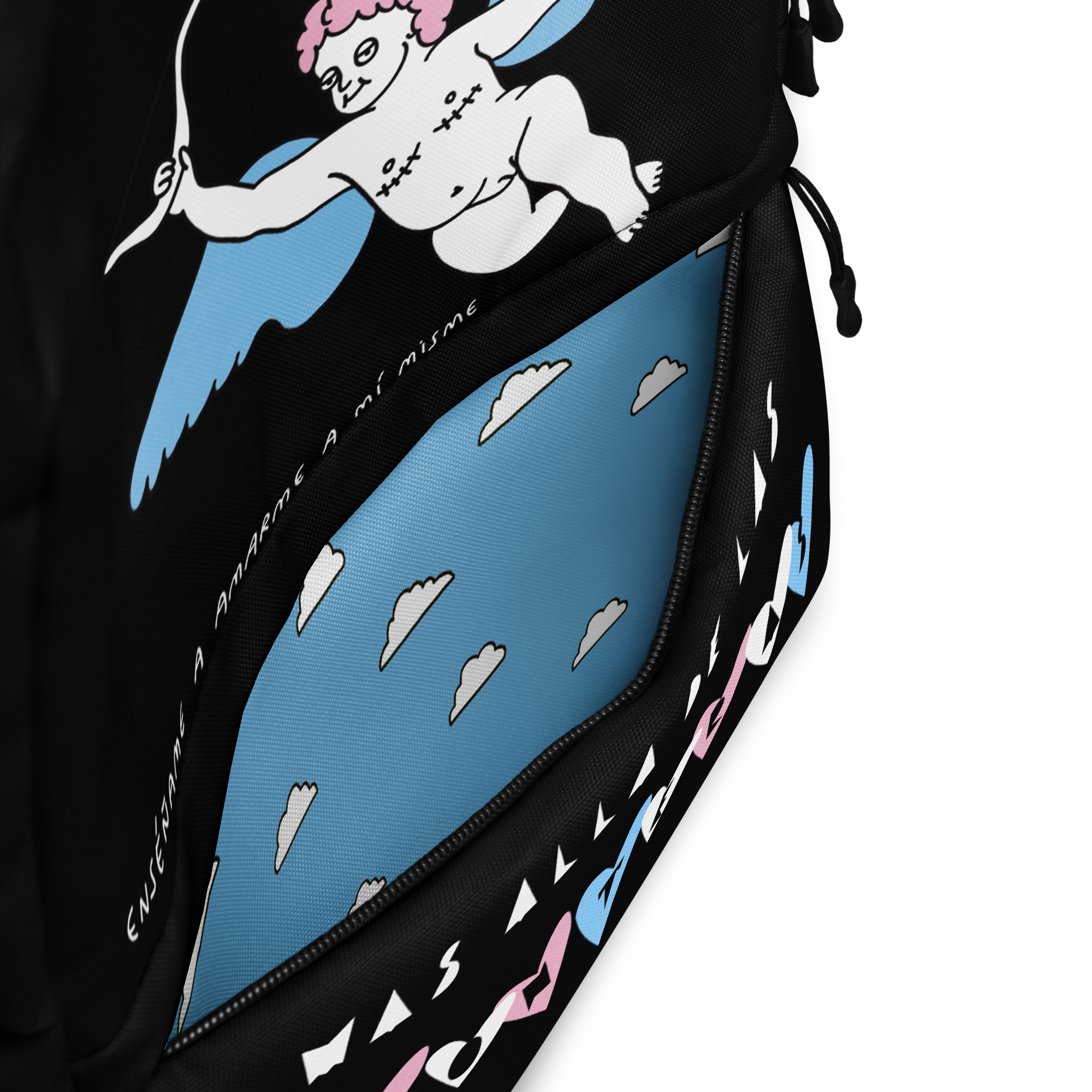 "San Travolin" Black Backpack - Bruno