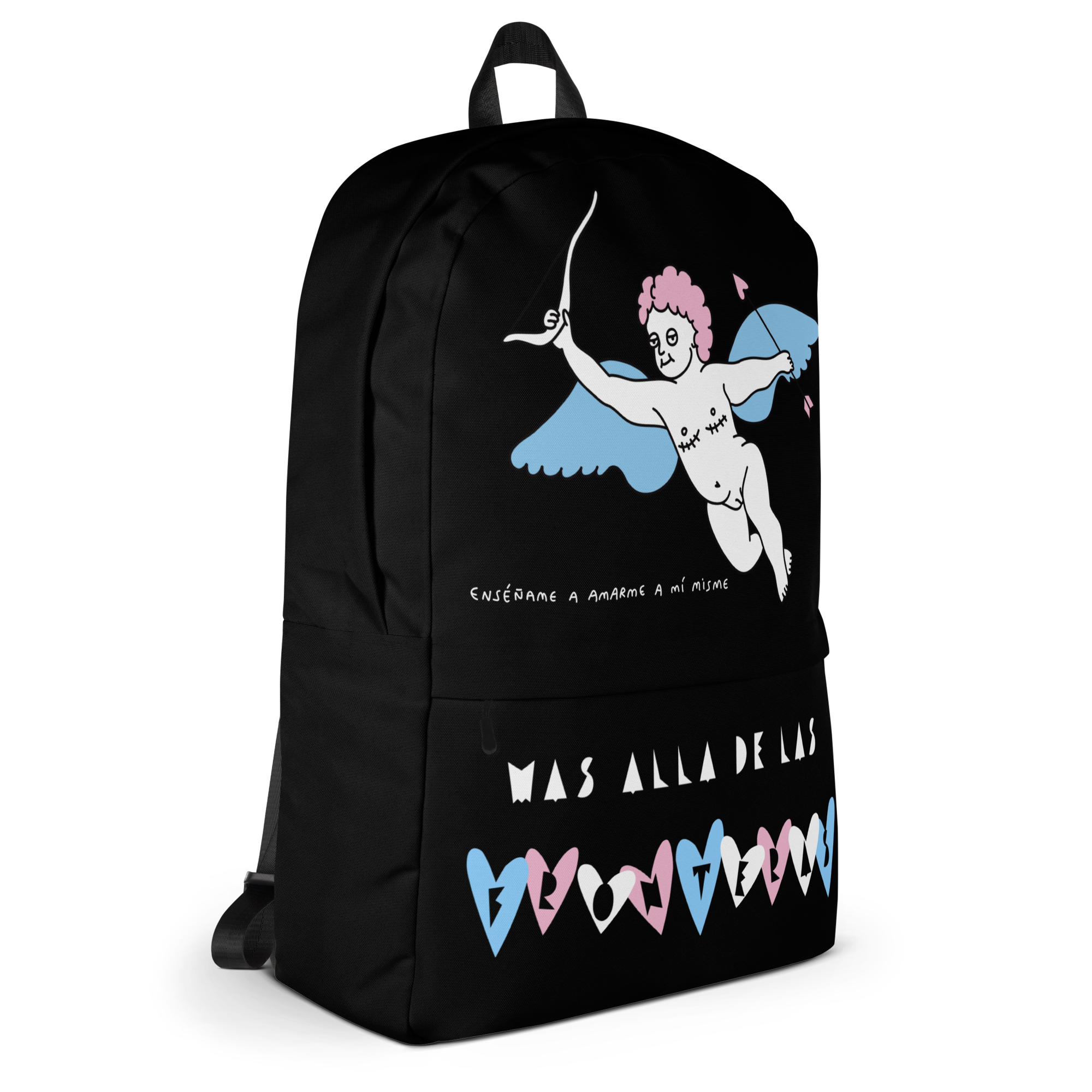 "San Travolin" Black Backpack - Bruno